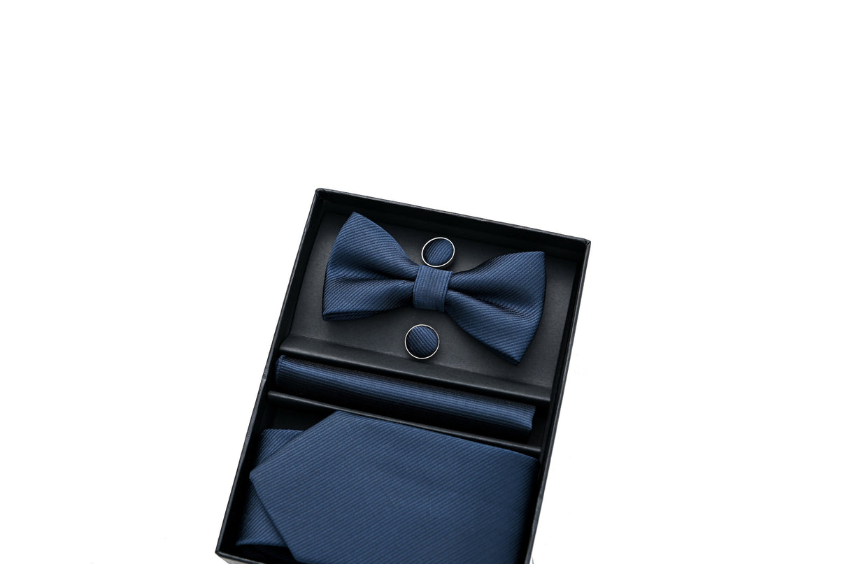 Navy Blue Tie Set