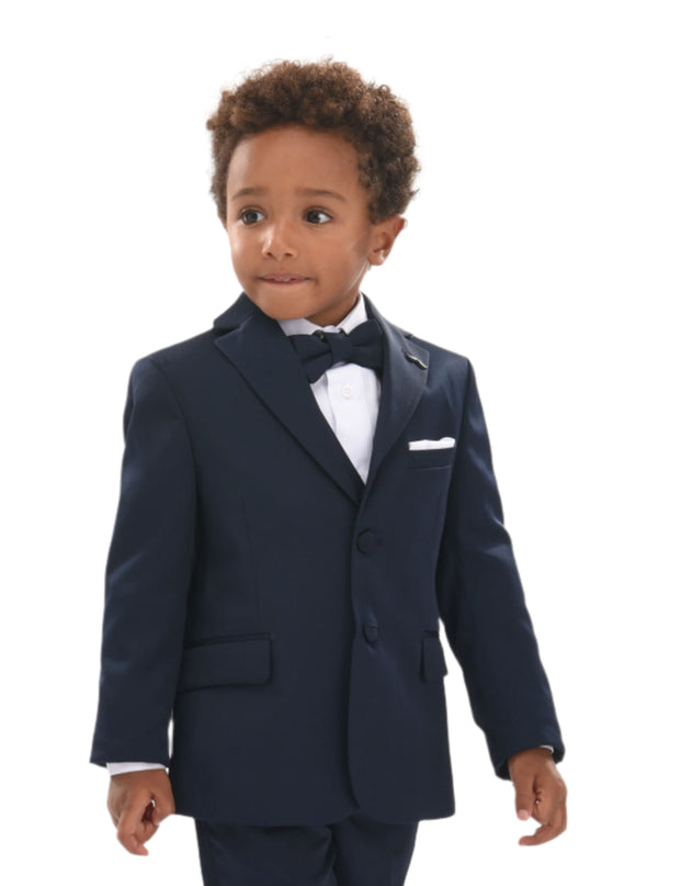 Navy Blue Peak Lapel Tuxedo