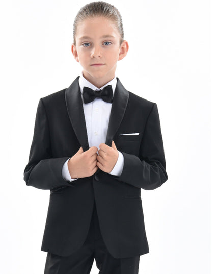 Black Shawl Lapel Suit