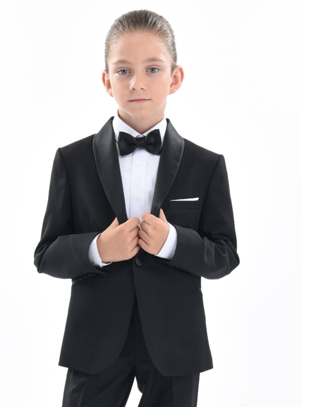 Black Shawl Lapel Suit