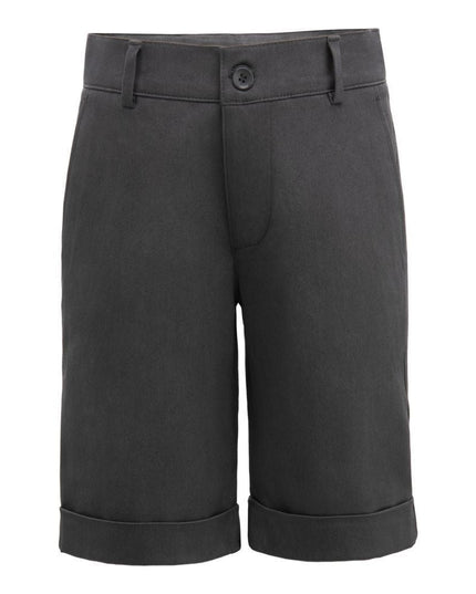 kids-atelier-moustache-kid-boy-baby-charcoal-gray-formal-shorts-c95-shorts-gray