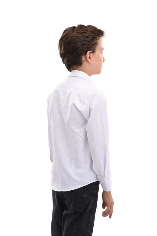 kids-atelier-moustache-kid-boy-baby-white-solid-dress-shirt-22m01-white