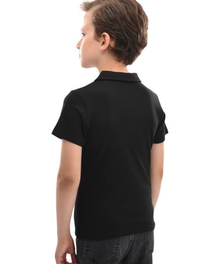 kids-atelier-moustache-kid-baby-boy-black-solid-logo-polo-320710-black