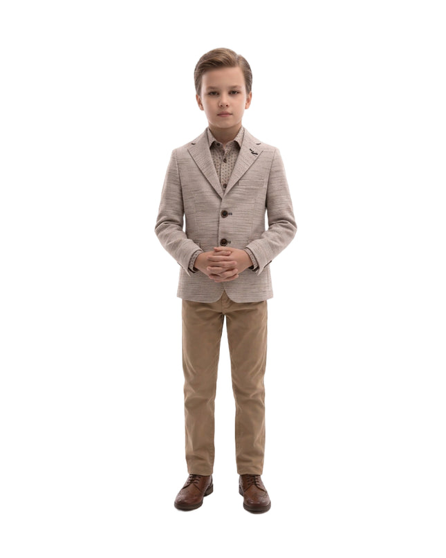 kids-atelier-moustache-kid-baby-boy-beige-tweed-peak-lapel-blazer-23m08-brown-beige
