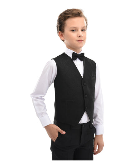 kids-atelier-moustache-boy-kid-baby-black-floral-print-vest-bowtie-m922113