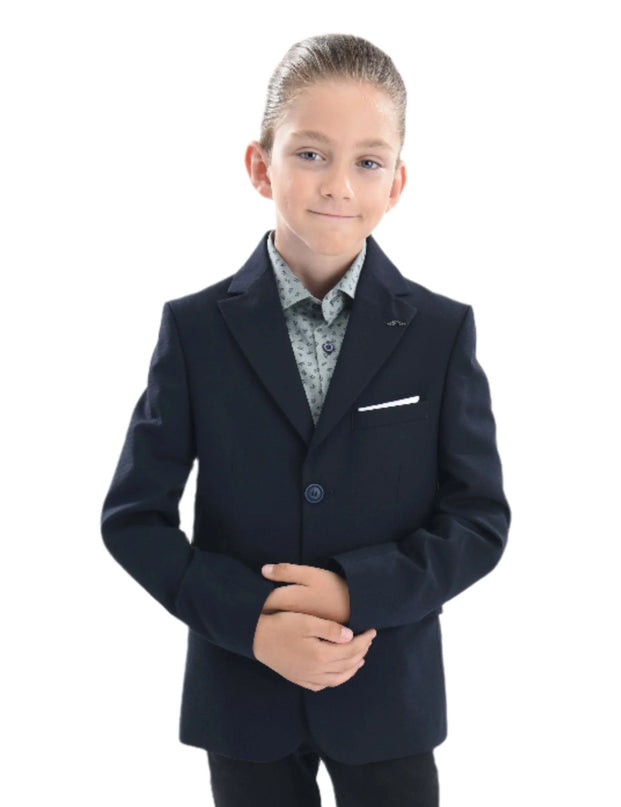 Navy Lucien Formal Dress Outfit