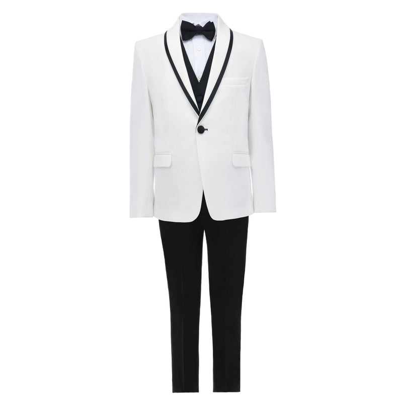 kidsatelier-moustache-White-Tuxedo-Set-with-black-Accents