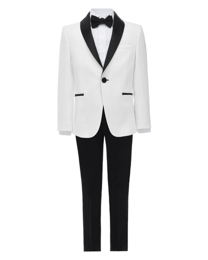 kidsatelier-moustache-White-Tuxedo-with-Black-Shawl-Lapel