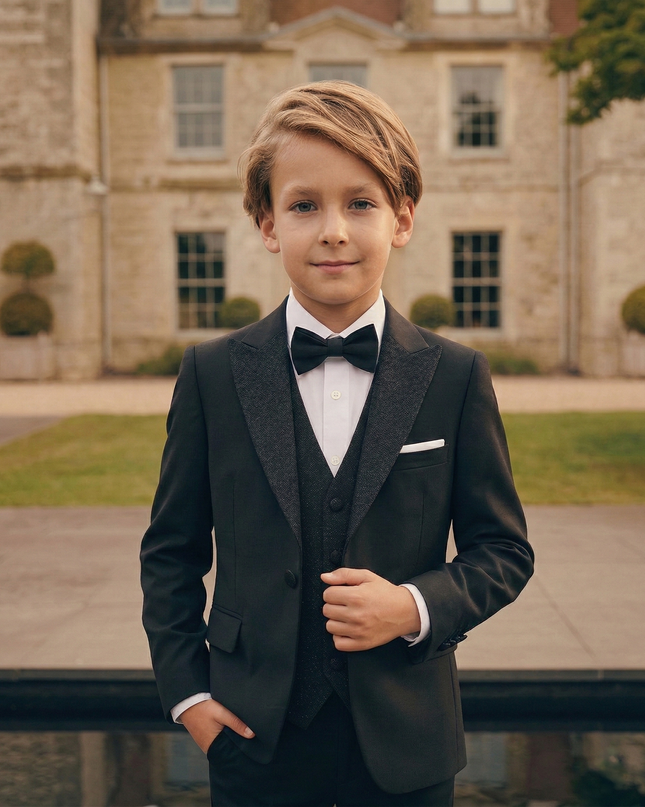 kidsatelier-moustache-Black-Classic-Glitter-Lapel-Tuxedo