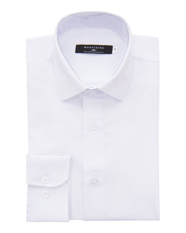 kids-atelier-moustache-kid-boy-baby-white-solid-dress-shirt-22m01-white
