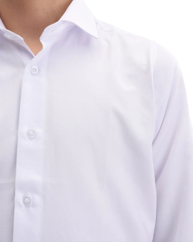 kids-atelier-moustache-kid-boy-baby-white-solid-dress-shirt-22m01-white