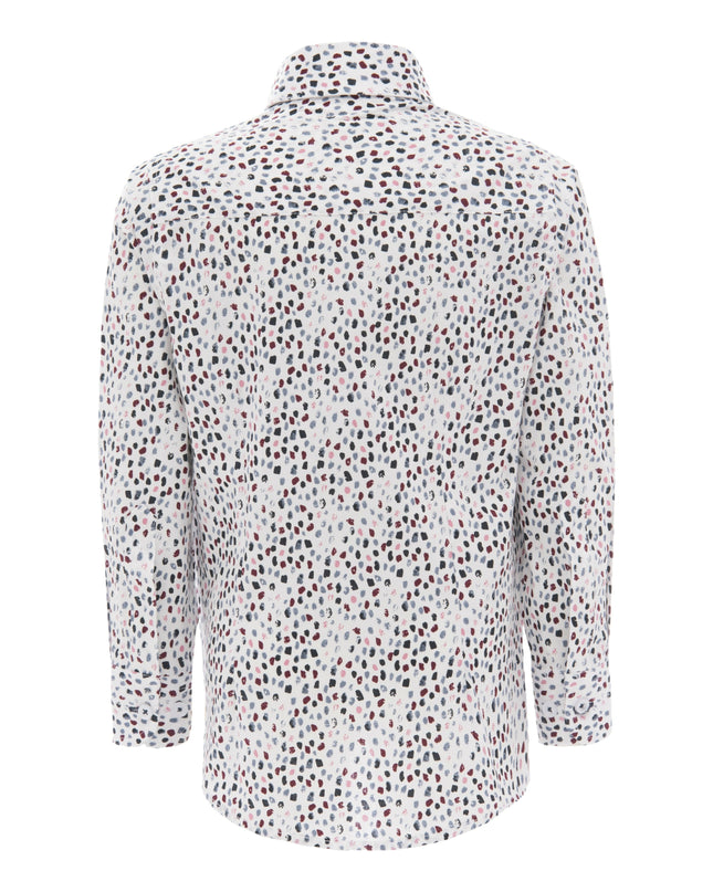 kids-atelier-moustache-kid-baby-boy-white-pebble-print-dress-shirt-22m11-white