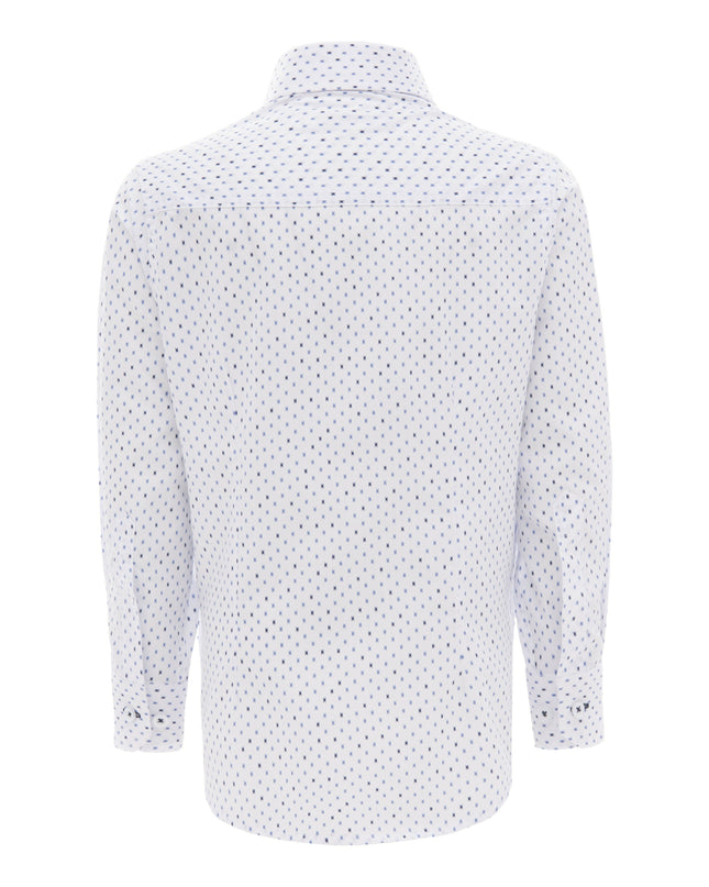 kids-atelier-moustache-kid-baby-boy-white-ticket-print-dress-shirt-22m12-white