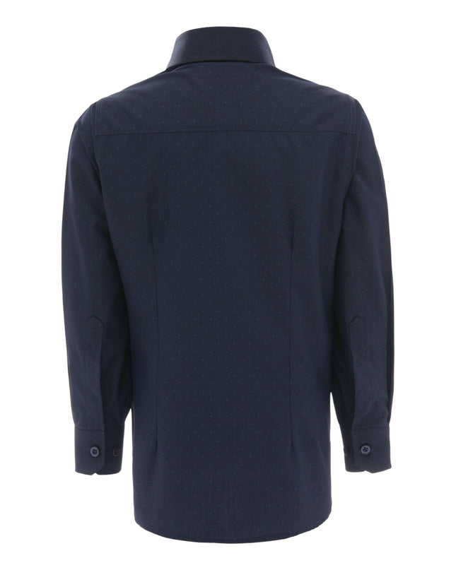 kids-atelier-moustache-kid-baby-boy-navy-dotted-print-dress-shirt-22m15-navy