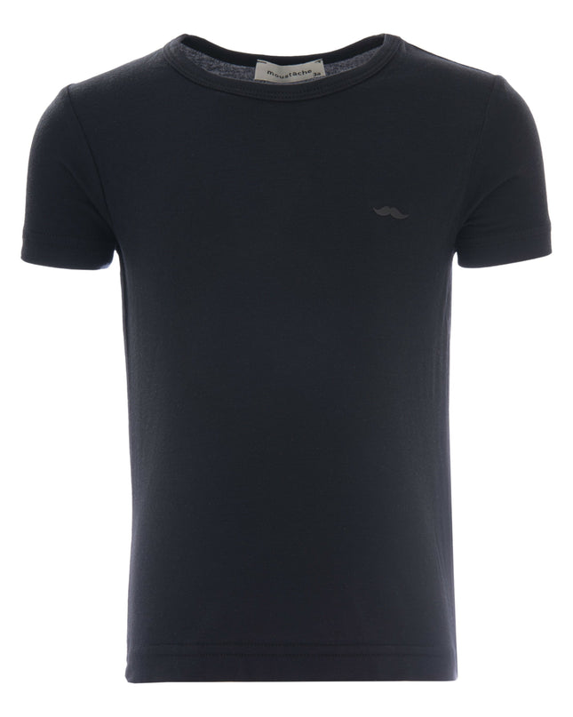 kids-atelier-moustache-kid-boy-black-solid-cotton-t-shirt-320709-black