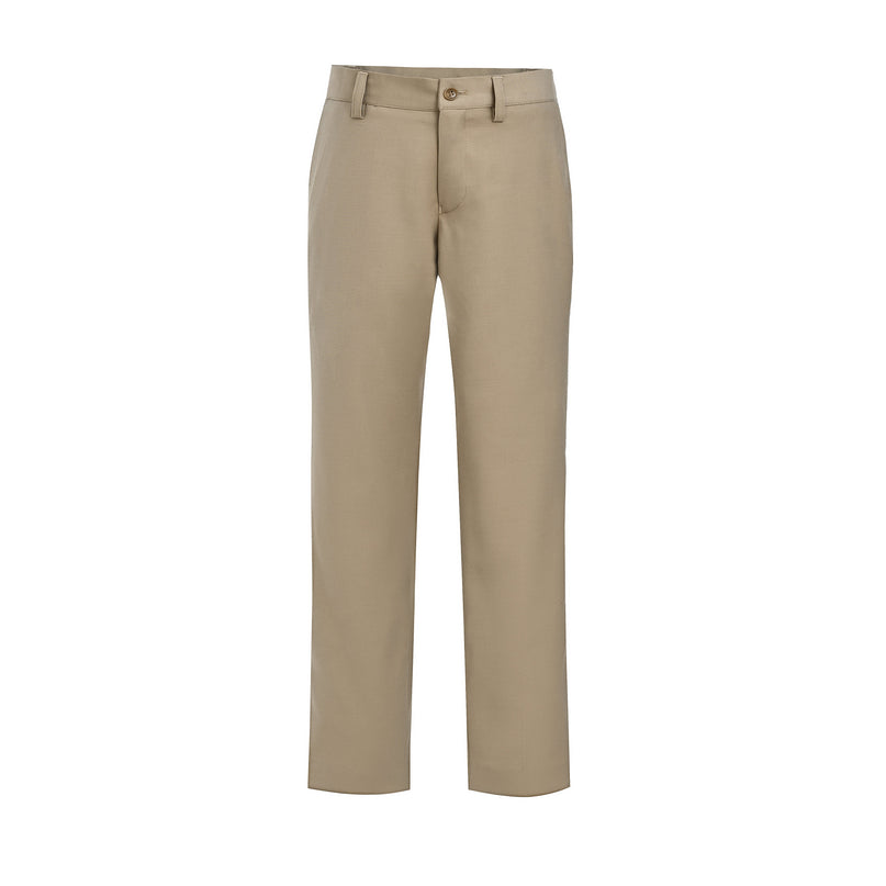 Beige Formal Dress Pants