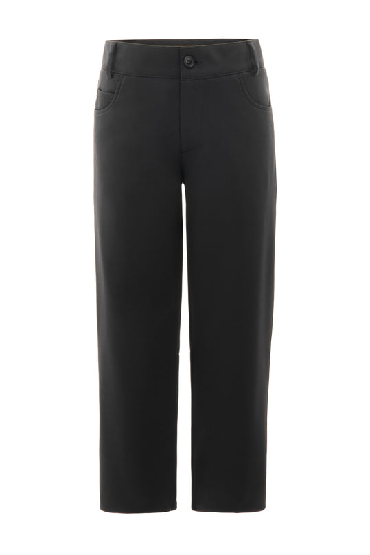 Black Athleisure Trousers