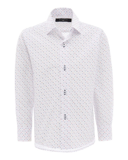 kids-atelier-moustache-kid-boy-baby-white-circle-print-dress-shirt-22m13-white