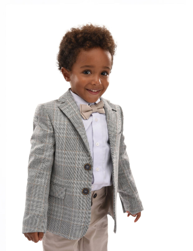 kids-atelier-moustache-kid-boy-baby-beige-plaid-peak-lapel-suit-22m22-beige