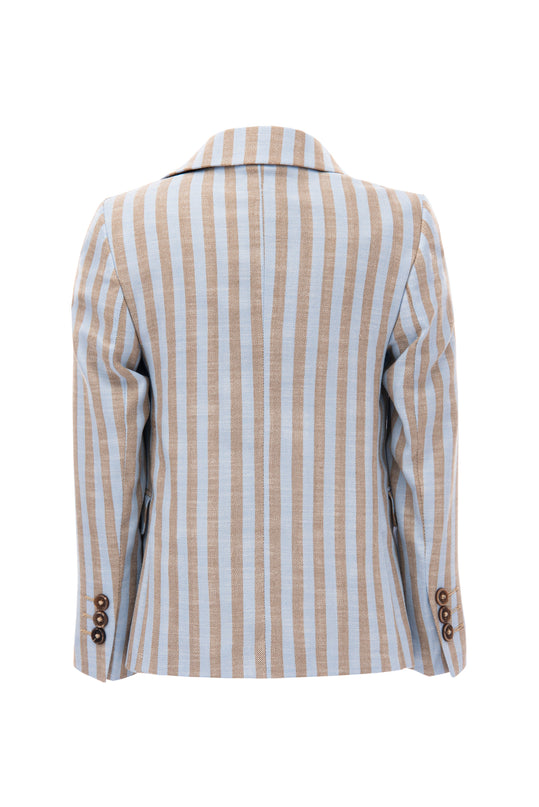 kids-atelier-moustache-kid-boy-baby-beige-striped-peak-lapel-blazer-23m03-beige-blue