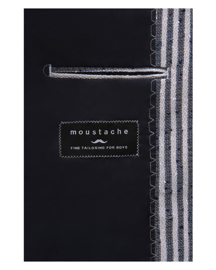 kids-atelier-moustache-kid-boy-baby-gray-double-striped-blazer-23m05-navy-gray