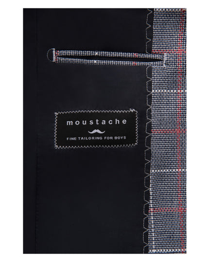 kids-atelier-moustache-kid-baby-boy-blue-plaid-tweed-blazer-23m09-blue