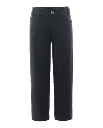 kids atelier moustache Dark Blue Straight Trousers