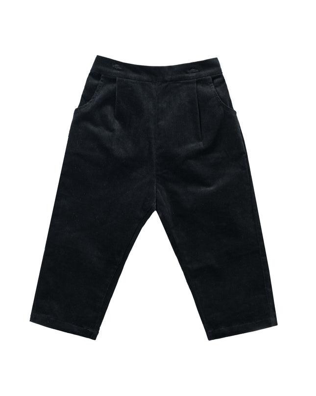 kids atelier moustache Classic Black Formal Set