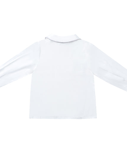 kids atelier moustache White & Grey Classic Baby Set