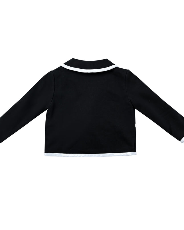 kids atelier moustache Black & White Baby Occasion Set