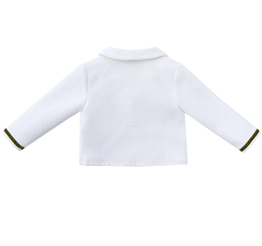 kids atelier moustache Green Bow Charm Set