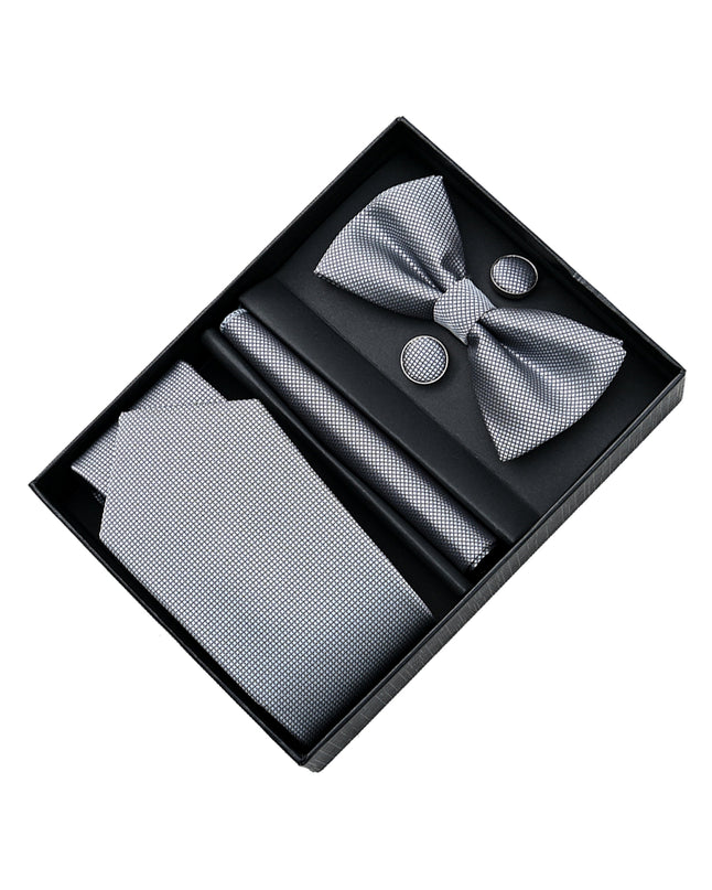 kids atelier moustache-kids-tie-bowtie-cufflinks-pocketsquare-set-ma42051