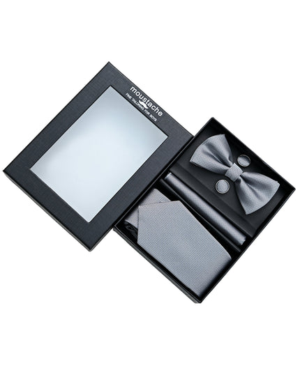 kids atelier moustache-kids-tie-bowtie-cufflinks-pocketsquare-set-ma42051