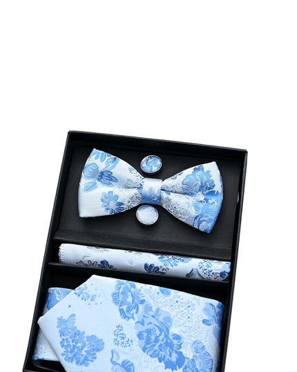 kids atelier moustache-kids-tie-bowtie-cufflinks-pocketsquare-set-ma42052