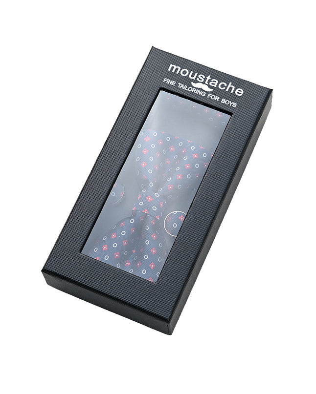 kids atelier moustache-Multi-Patterned Bowtie Set