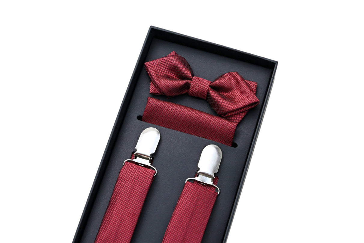 kids atelier moustache-suspenders-bowtie-pocket-square-set-ma42058