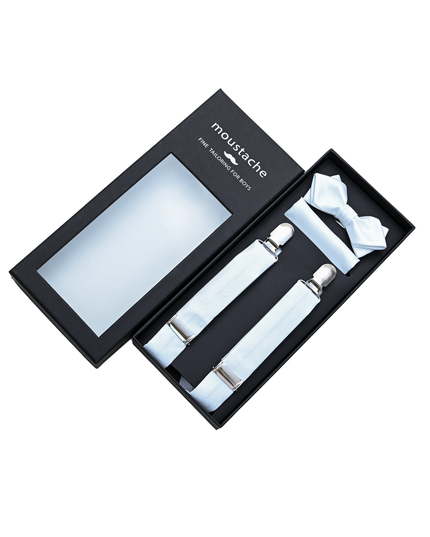 kids atelier moustache-suspenders-bowtie-pocket-square-set-ma42059