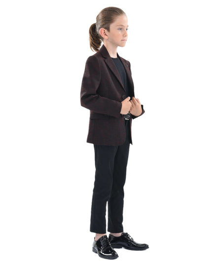 kids-atelier-moustache-Red Olivero Casual Dress Outfit