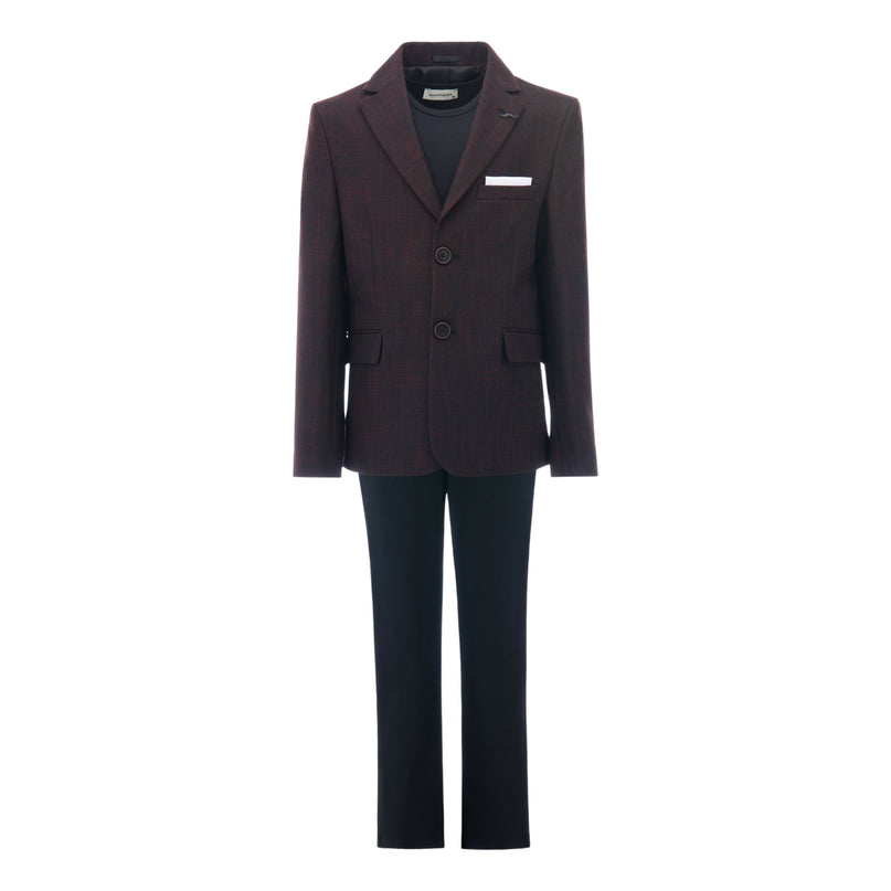 kids-atelier-moustache-Red Olivero Casual Dress Outfit