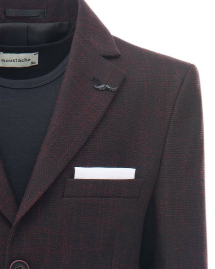 kids-atelier-moustache-Red Olivero Casual Dress Outfit