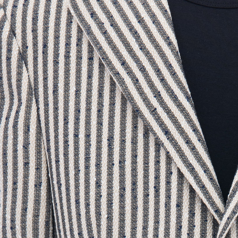 kids-atelier-moustache-Beige Olivero Striped Casual Dress Outfit