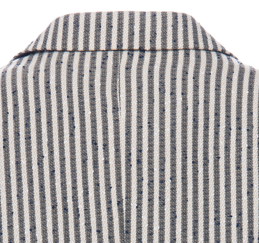 kids-atelier-moustache-Beige Olivero Striped Casual Dress Outfit