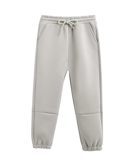 kids atelier moustache Light Gray Tracksuit Set