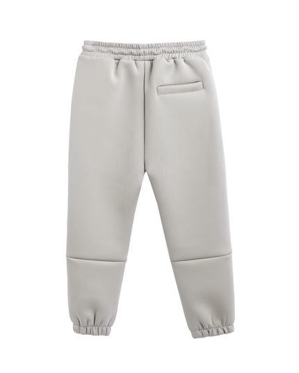 kids atelier moustache Light Gray Tracksuit Set