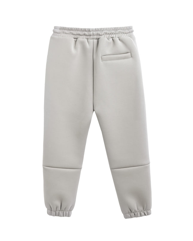 kids atelier moustache Light Gray Tracksuit Set