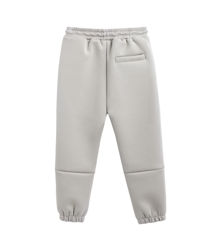 kids atelier moustache Light Gray Tracksuit Set