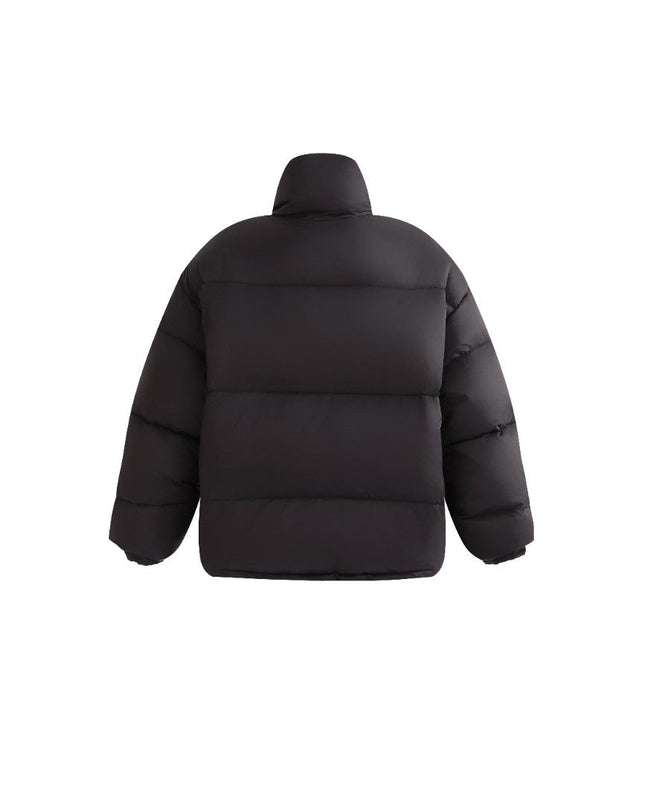 kids atelier moustache Black Quilted Puffer Jacket
