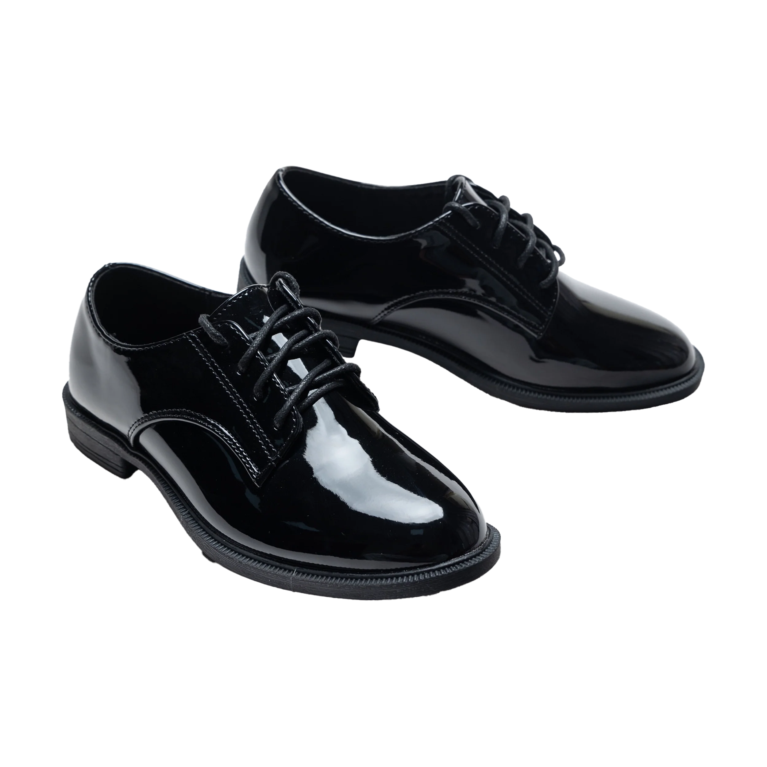 Black Oxford Laced Dress Shoes – Moustache Kids