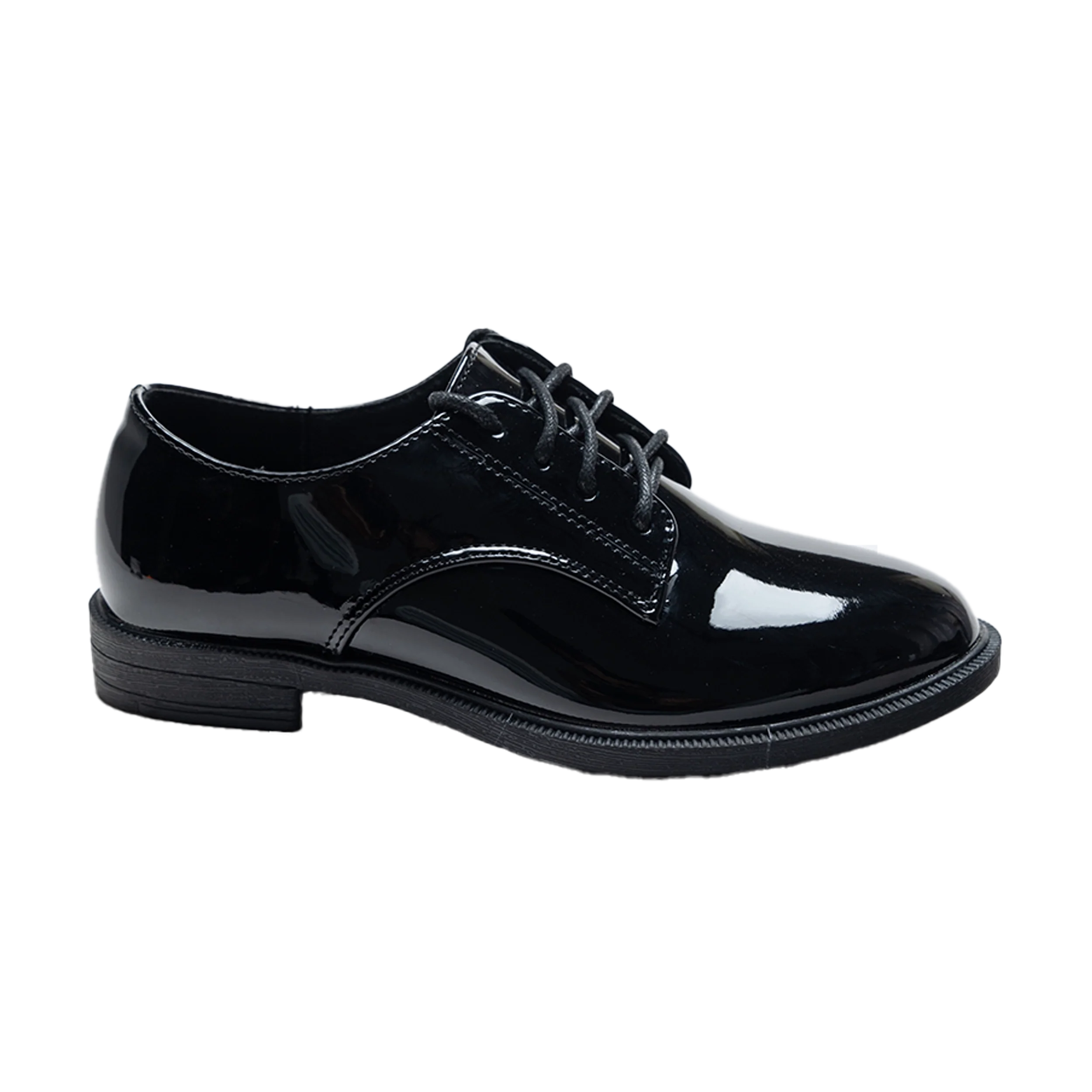 Black Oxford Laced Dress Shoes – Moustache Kids