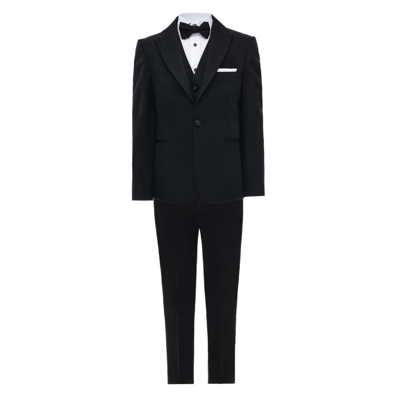 kidsatelier-moustache-Black-Sparkle-suit